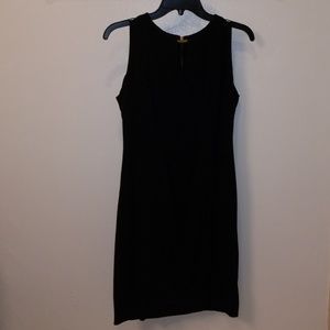 Calvin Klein Keyhole Neck Dress with Embellishment